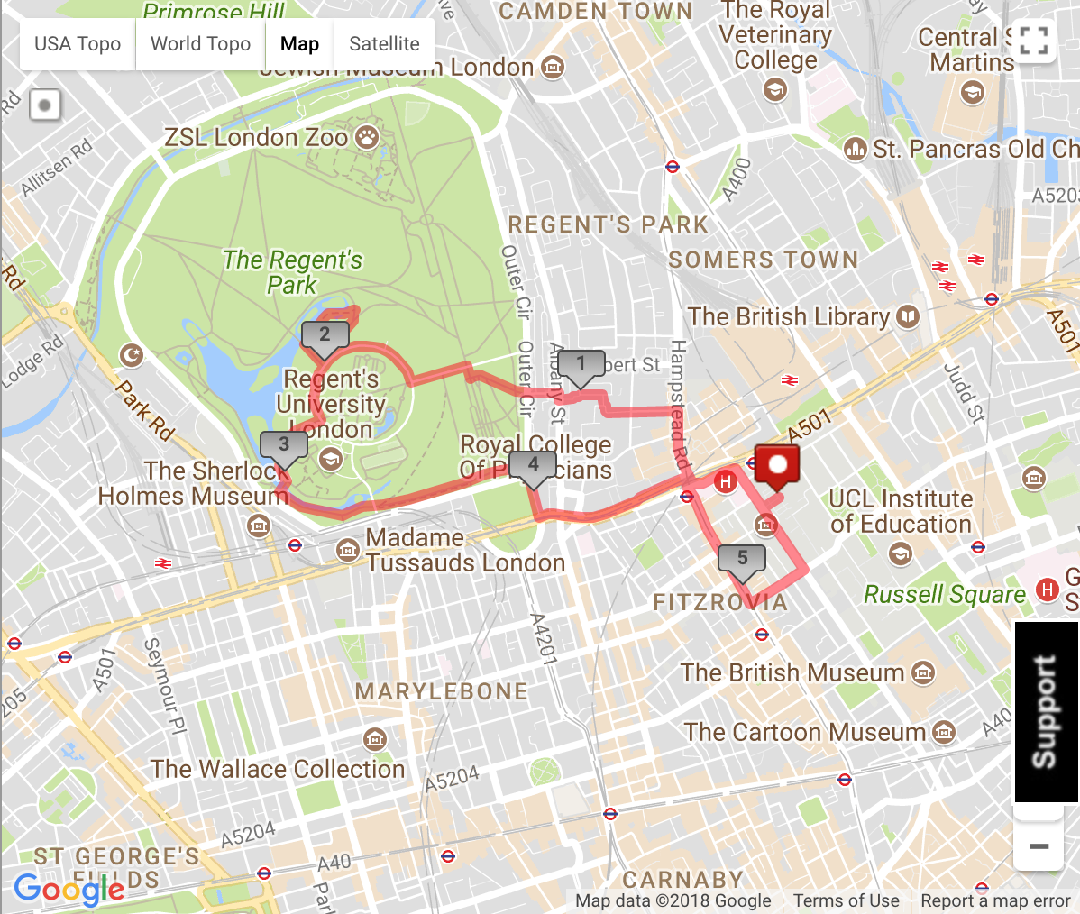 Route Genius - Example 2